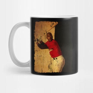 Vintage Baseball Jordan action Mug